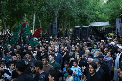 قافله سوگواری امام صادق (ع) در اصفهان