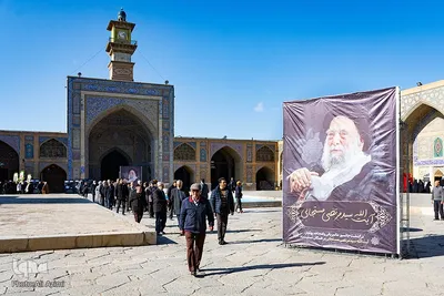 مراسم ترحیم آیت‌الله مستجابی در اصفهان