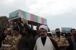 ورود پیکر 10 شهید گمنام به کرمان