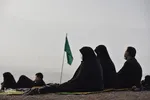 عزاداری عصر عاشورا در صحرا - سمنان