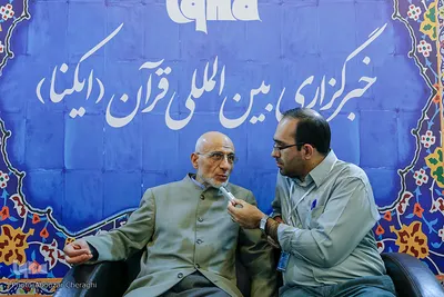 غرفه خبرگزاری ایکنا در هشتمین روز بیست و ششمین نمایشگاه قرآن کریم