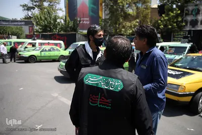 دسته عزاداران حسینی تاکسی رانان شهر تهران