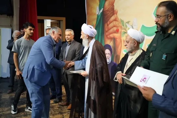 تجلیل از پیرغلامان حسینی در قائمشهر