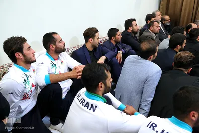 دیدار مدال‌آوران کاروان ورزشی ایران در بازی‌های آسیایی اندونزی با رهبر انقلاب