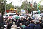 تشییع پیکر شهید سردار علیرضا لطفی در ارومیه‎