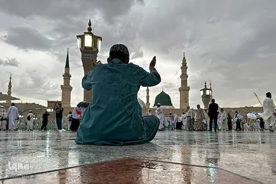 زائران بین‎المللی مدینه پیش از اعزام به مکه