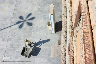 آستان علی‌بن مهزیار اهوازی همچنان در دست ساخت
