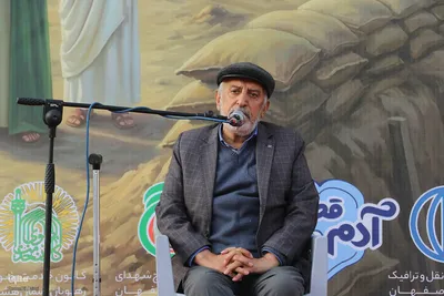 ویژه‌برنامه «مسیح راننده» در گلستان شهدای اصفهان