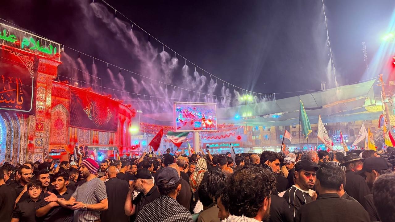 Funérailles du guide martyr à Karbala 