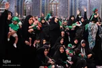 فیلم | مراسم شیرخوارگان حسینی در حرم رضوی