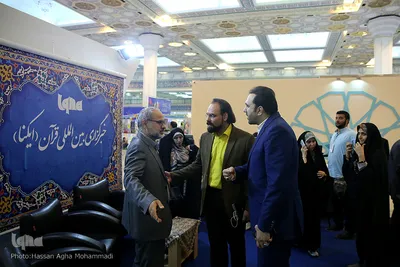غرفه خبرگزاری ایکنا در یازدهمین روز نمایشگاه بین المللی قرآن کریم