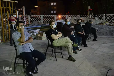 عزاداری شب هشتم ماه محرم در مسجد ولیعصر تبریز‎‎