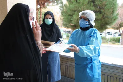 تجلیل از پرستاران بیرجندی خط مقدم کرونا
