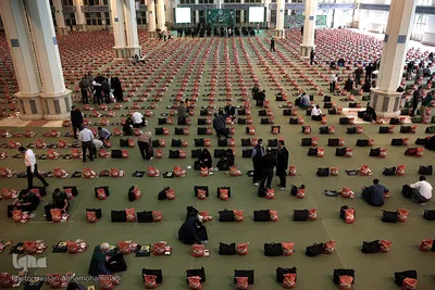 سفره همدلی آستان قدس رضوی