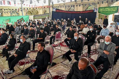 مراسم سوگواری شهادت حضرت اباعبدالله الحسین(علیه السلام) در مسجد شهدای شیراز