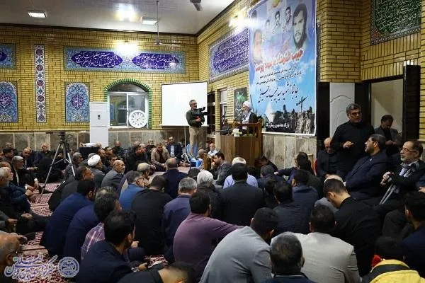 آیین هفتمین روز درگذشت جانباز شهید سید حبیب الله حسینی در روستای ورکلا میاندورود