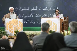 محفل انس با قرآن در مسجد سیدالشهدا