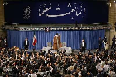 دیدار معلمان و فرهنگیان با رهبر انقلاب