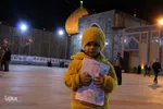 نورافشانی آسمان حرم شاهچراغ(ع)