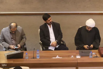 آیین رونمایی از نرم افزار آثار علامه مجاهد آیت الله العظمی سیدعبدالحسین نجفی لاری
