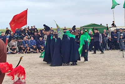 شبیه خوانی روستاب اقبلاغ اقاجان خان