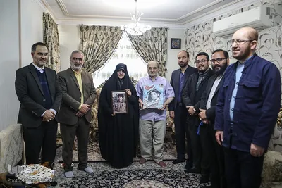 دیدار جامعه قرآنی با خانواده شهید اسماعیل میرزانژاد