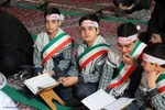 کرسی تلاوت قرآن کریم دانش‌آموزی در ملایر