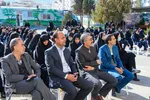 وداع با شهید گمنام در مدرسه دخترانه امام حسین(ع)