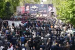 قدردانی مردم ارومیه از رئیس جمهور‎ شهید