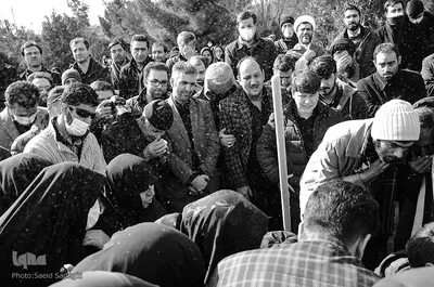 تشییع پیکر «فرهاد موذن» قاری قرآن در تبریز