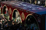 تشییع ۶ شهید گمنام دوران دفاع مقدس در البرز