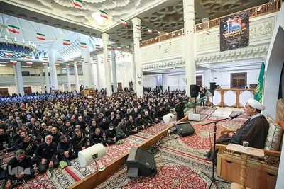 مراسم سوگواری شام بزرگداشت شهادت حضرت شاهچراغ(ع)‎‎