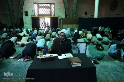 مراسم پر فیض قرائت دعای عرفه در مسجد دانشگاه تهران