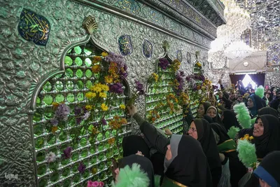 شادپیمایی دختران به‌مناسبت میلاد حضرت معصومه (س)