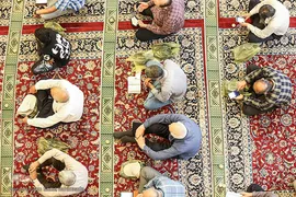 نماز عید قربان در شاهچراغ