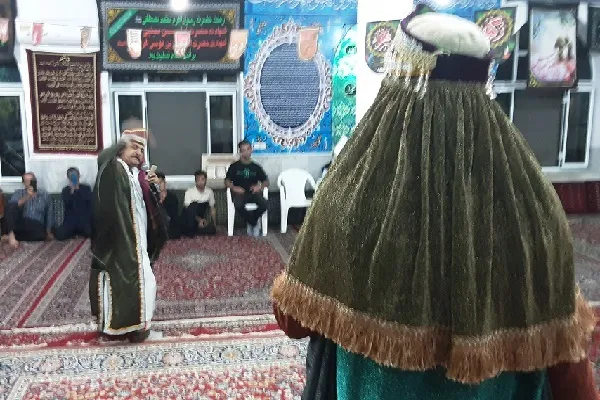 چهارمین شب از برگزاری چهاردهمین سوگواره تعزیه «غریب» شهرستان نور