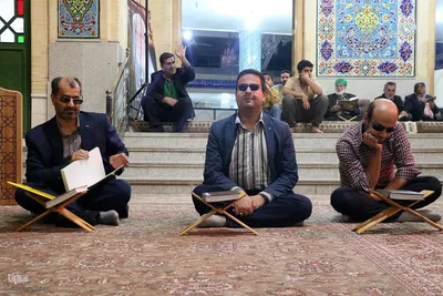 محفل حافظان قرآن در یزد‎