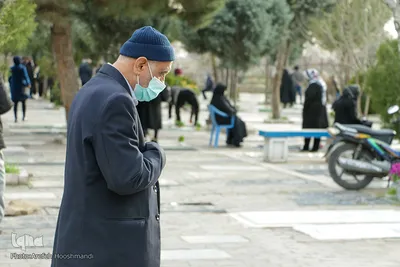 زیارت اهل قبور در آخرین پنجشنبه سال در قزوین‎‎