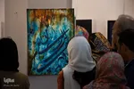 آیین گشایش نمایشگاه نقاشی‌خط «آوای قلم»