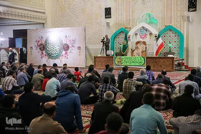 جشن نیمه شعبان در حرم مطهر شاهچراغ‎‎