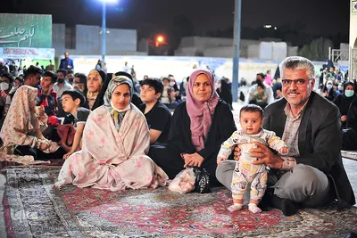 جشن اعیاد شعبانیه در حرم علی‌بن مهزیار اهوازی