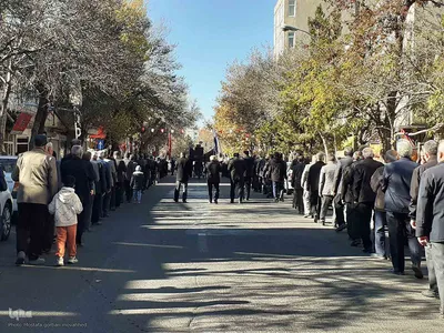 مراسم عزاداری خیابانی شهادت حضرت زهرا(س) در اهر