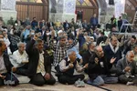 مراسم بزرگداشت شهدای مدافع امنیت فارس در حرم سیدعلاءالدین حسین(ع)شیراز