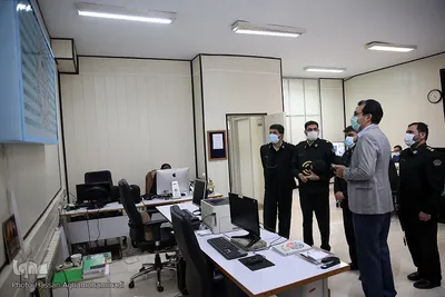بازدید سردار بهرامی، معاون تبلیغات و روابط عمومی عقیدتی، سیاسی ناجا از ایکنا
