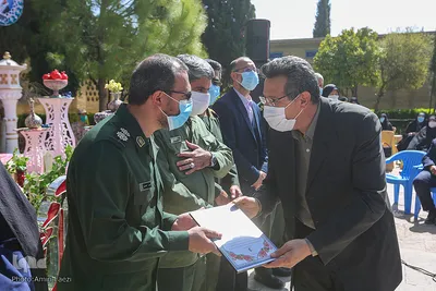 رزمایش کمک مومنانه در جوار حافظیه شیراز