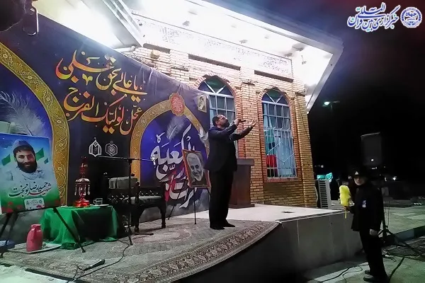 آیین لیالی شب قدر در آستان مقدس امام زاده ابراهیم بابلسر