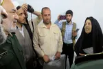 خواهر شهید سلحشور در دیدار با سردار سلامی