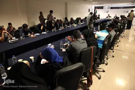 نشست خبری سید صادق موسوی، مدیر عامل انجمن سینمای جوان 