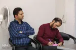 حضور فرمانده سپاه روح‌الله و مدیرکل حفظ آثار استان مرکزی در ایکنا بمناسبت روز خبرنگار
