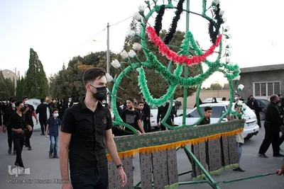 کاروان عزاداری محرم شهر شاهدیه یزد